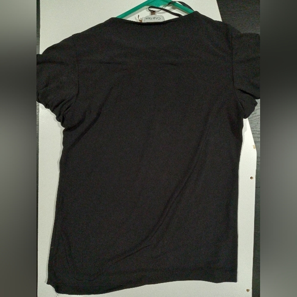 Black Calvin Klein Blouse with beaded detail Size S - Picture 3 of 5